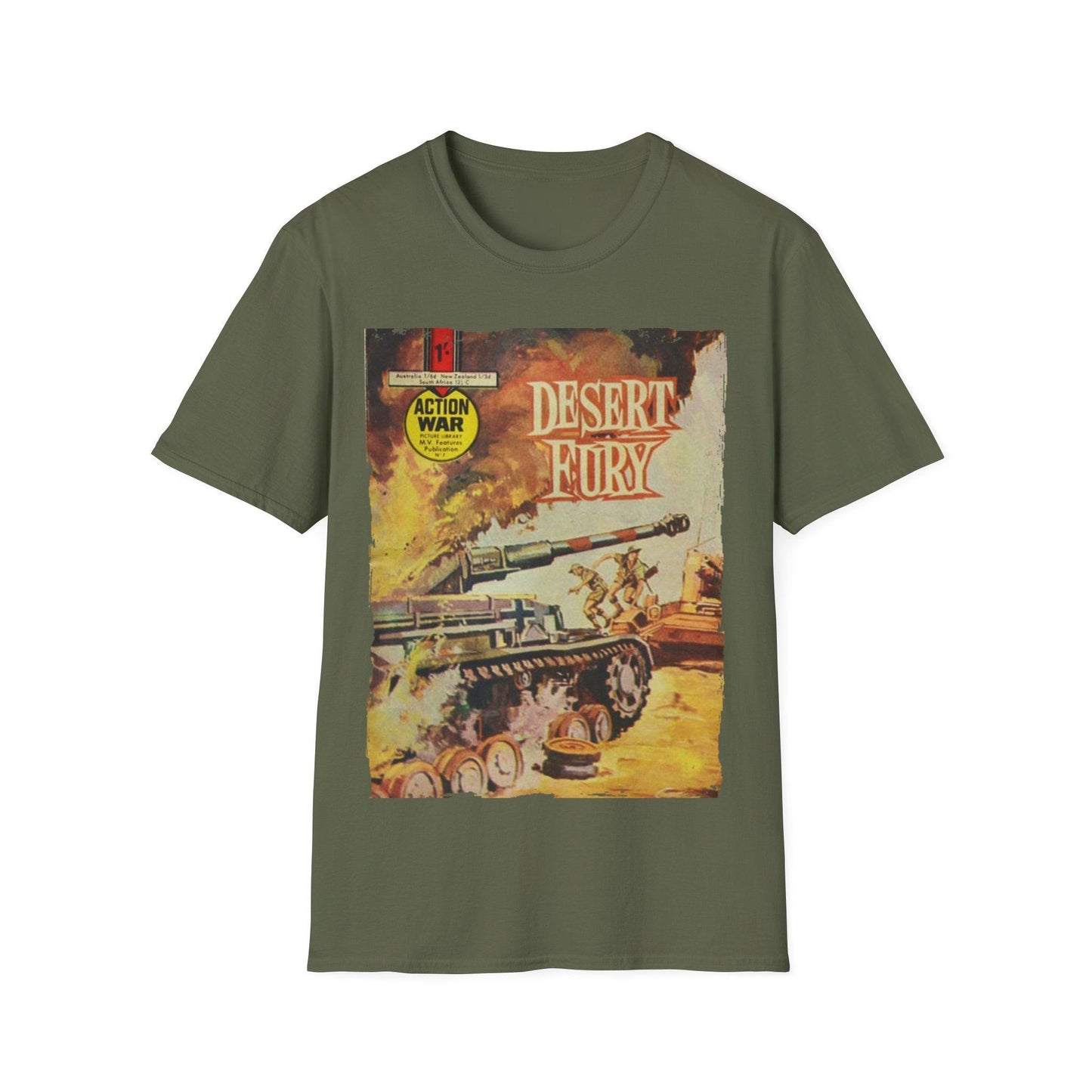 Action War #2 - Unisex Softstyle T-Shirt