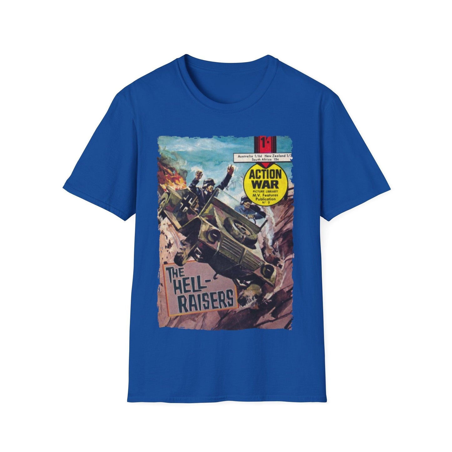 Action War #9 - Unisex Softstyle T-Shirt