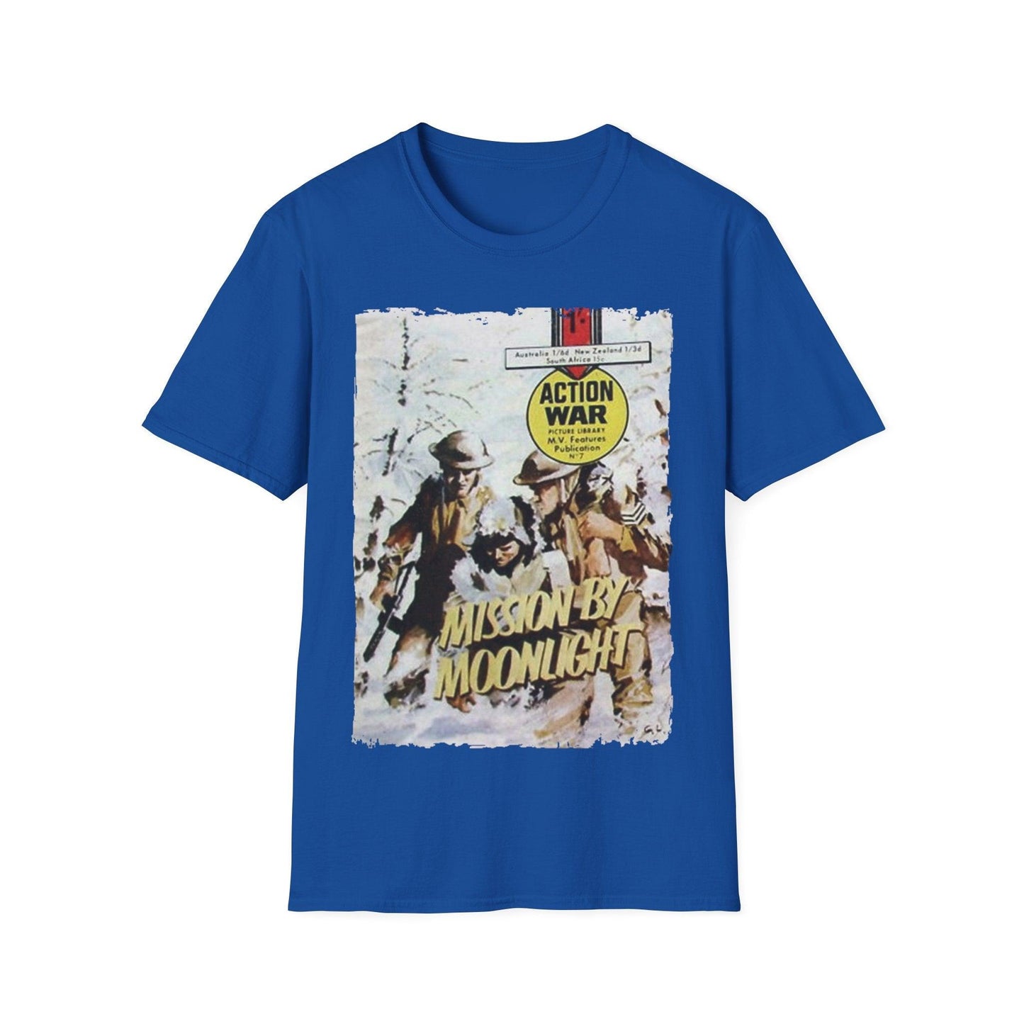 Action War #7 - Unisex Softstyle T-Shirt
