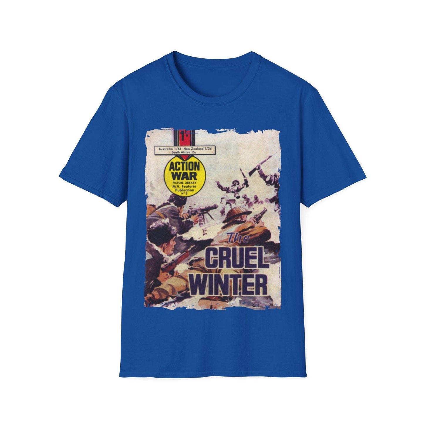 Action War #8 - Unisex Softstyle T-Shirt