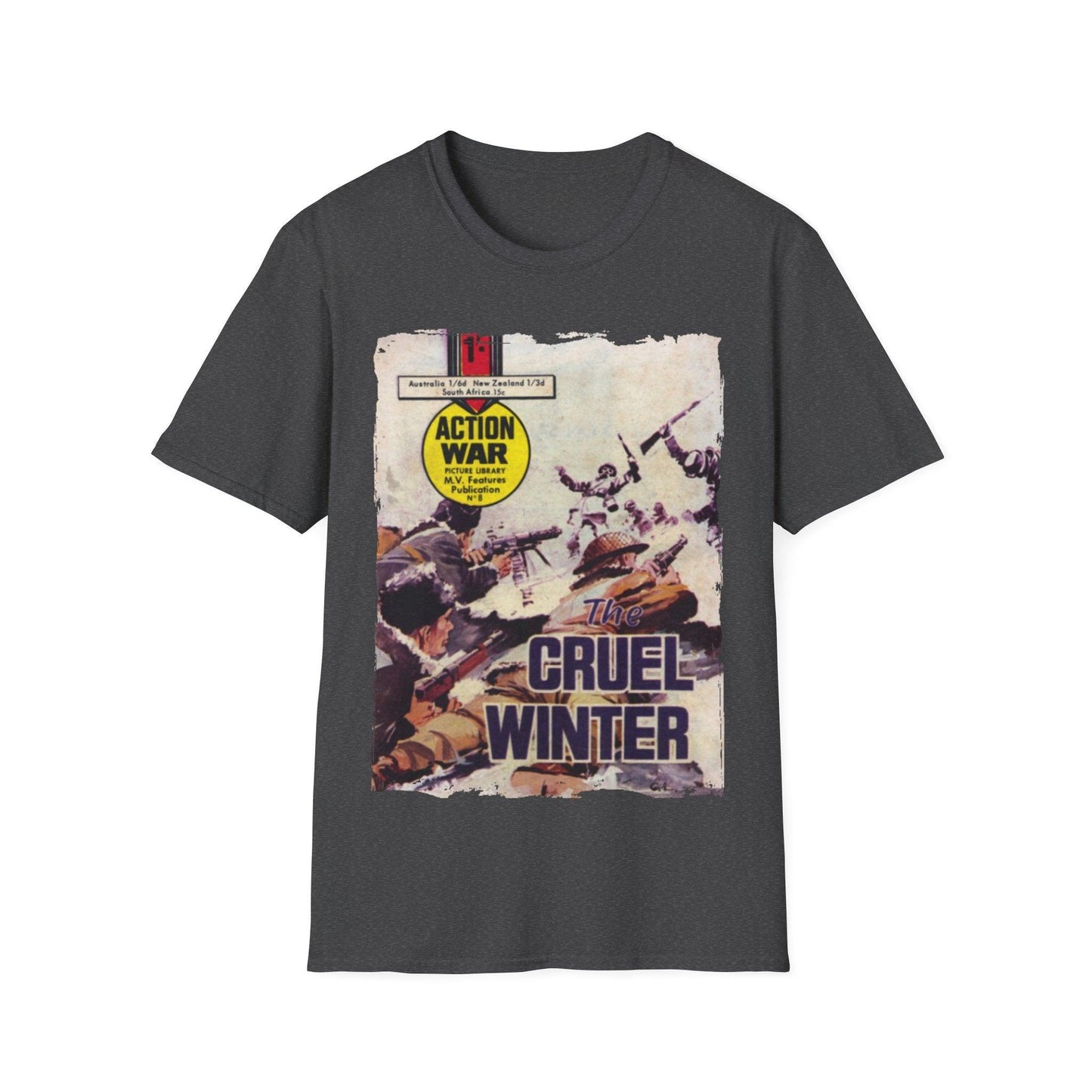 Action War #8 - Unisex Softstyle T-Shirt