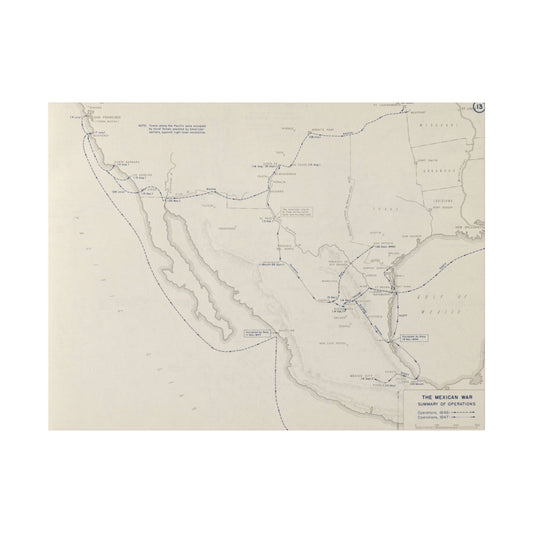 Mexican War, Operations 1846-1847