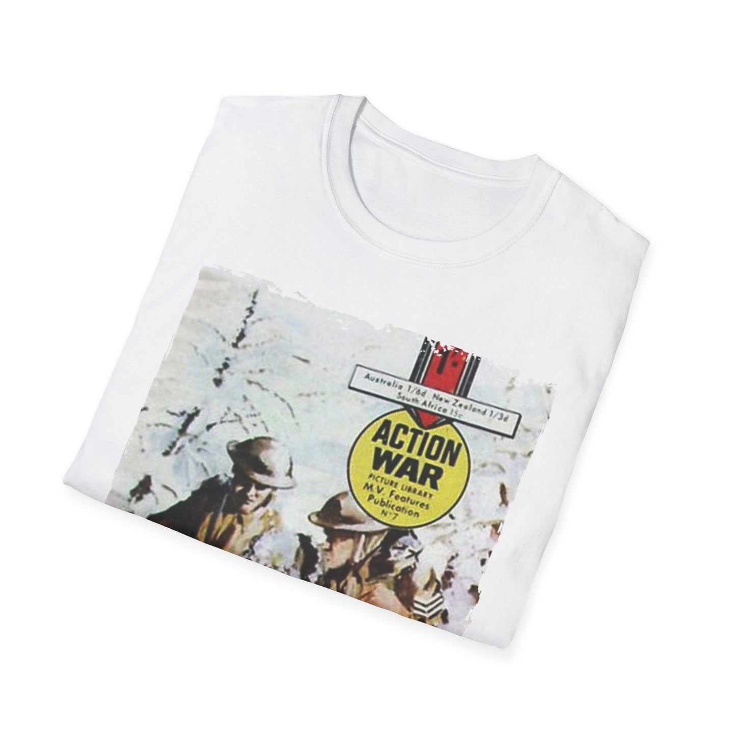 Action War #7 - Unisex Softstyle T-Shirt
