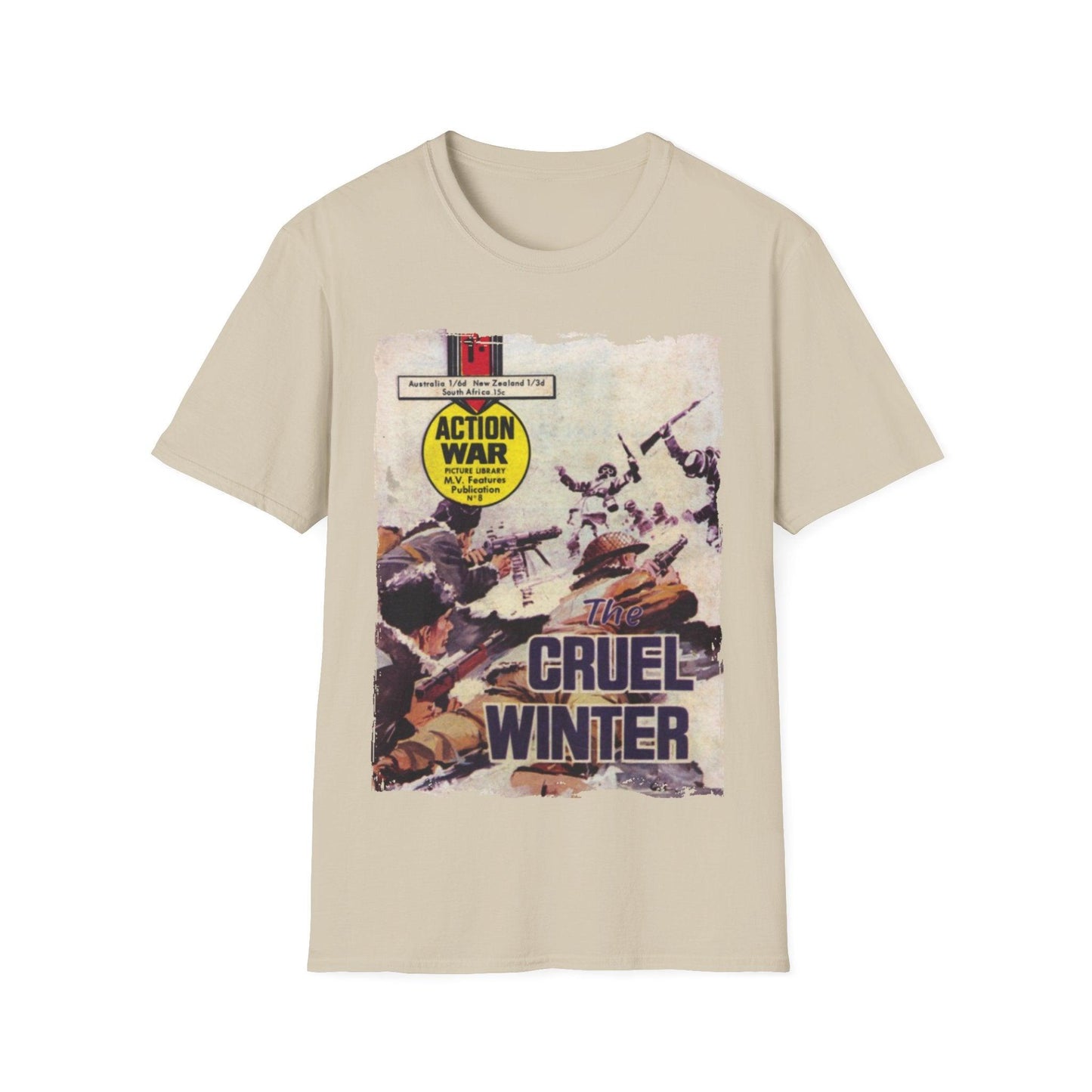 Action War #8 - Unisex Softstyle T-Shirt