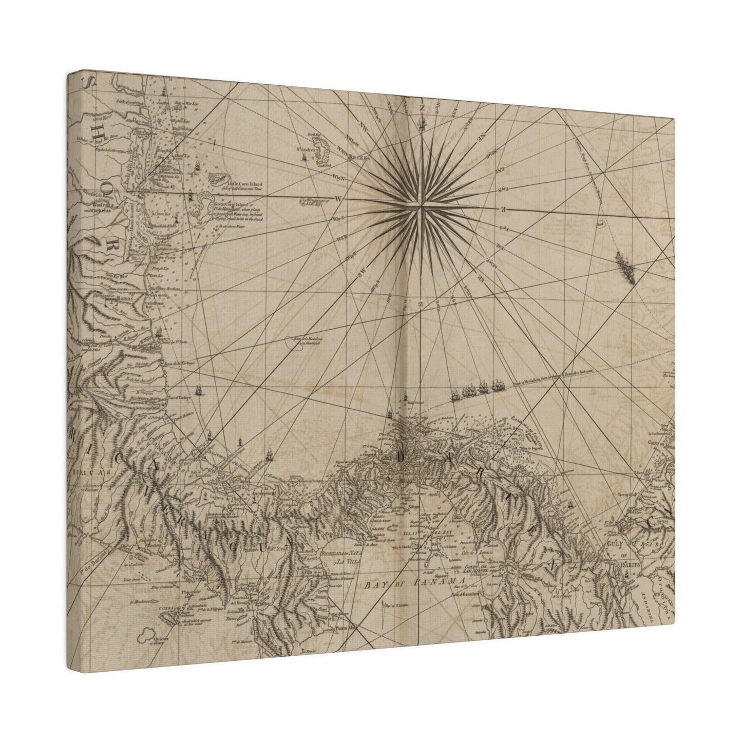 Isthmus of Panama from Great River on the Moskito Shore to Cartegena - Pacific Sky Games