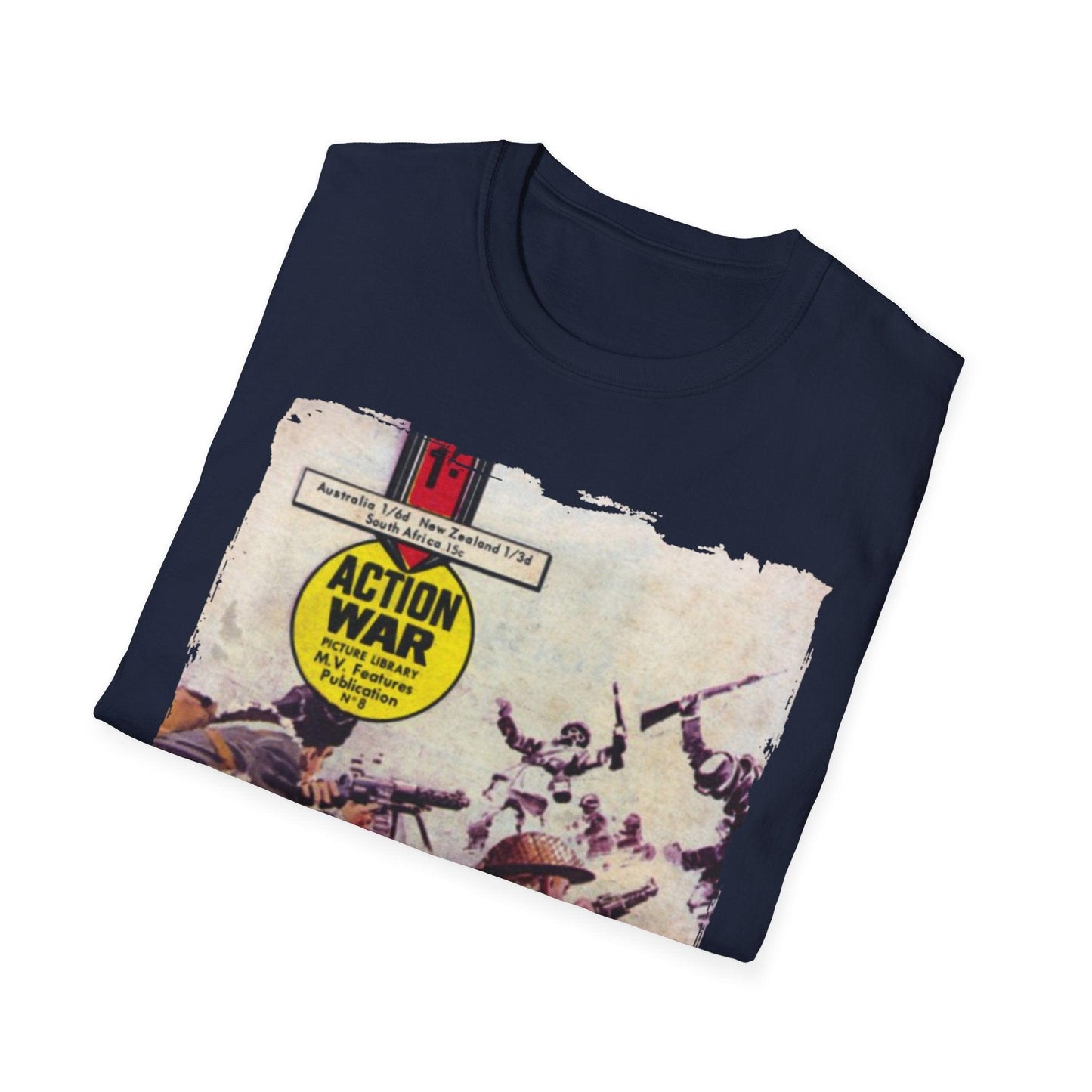 Action War #8 - Unisex Softstyle T-Shirt