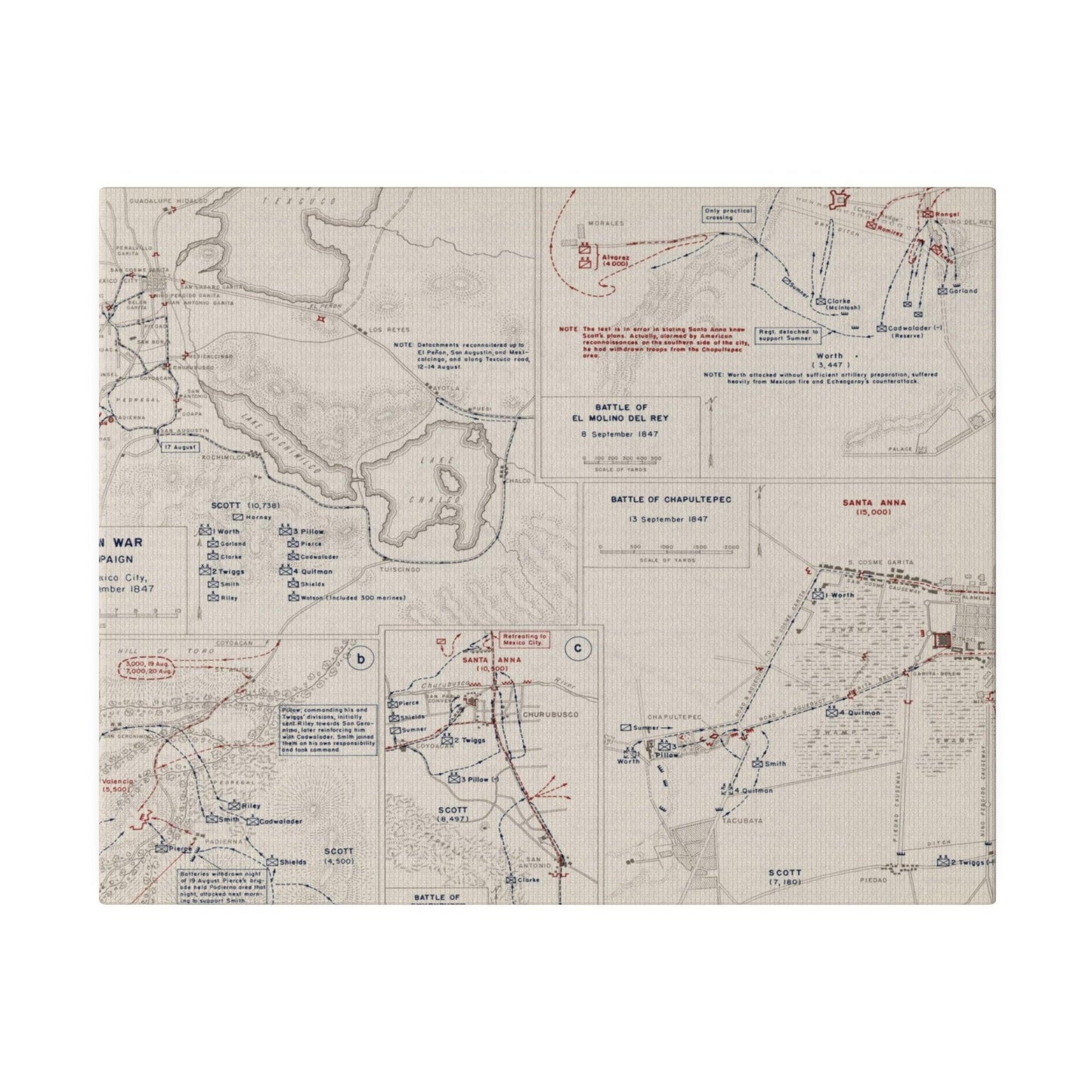 Mexican War, Scott's Campaign, Aug-Sept 1847 - Pacific Sky Games