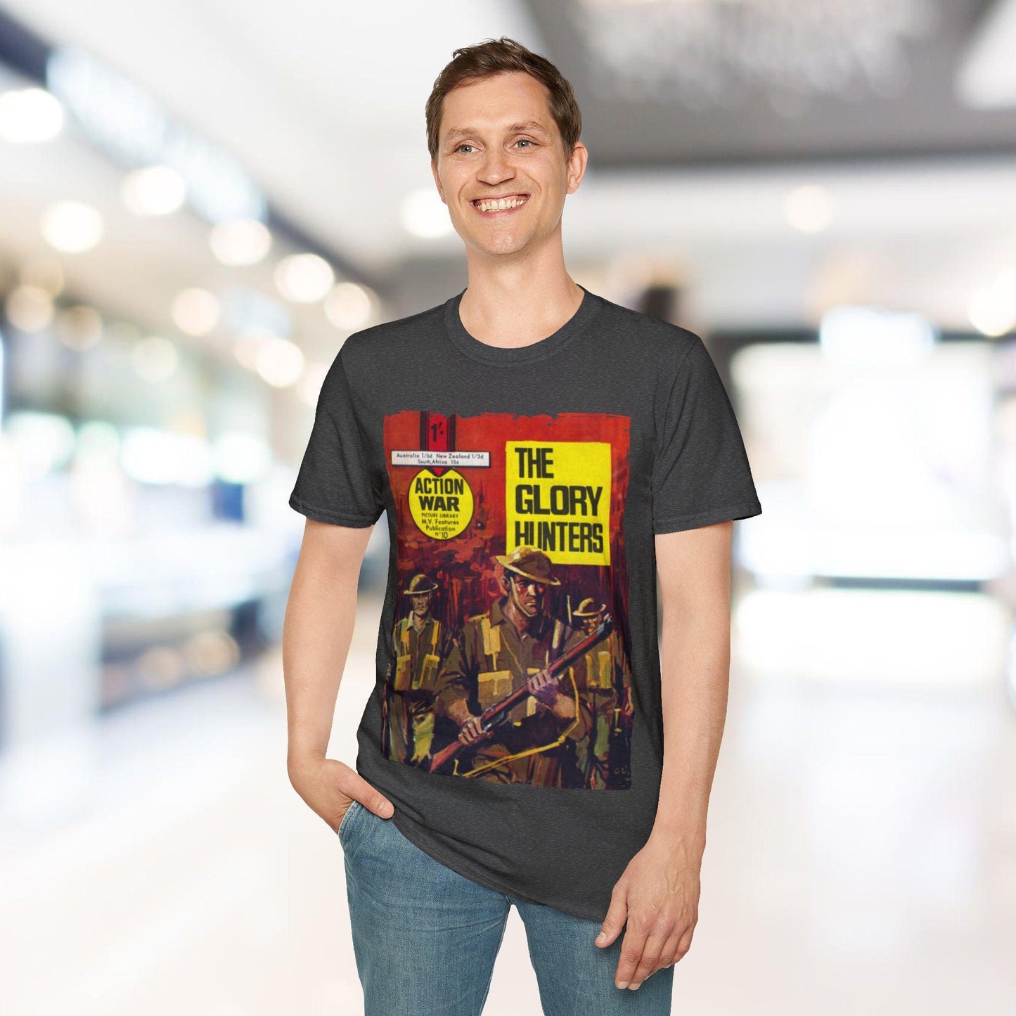 Action War #10 - Unisex Softstyle T-Shirt