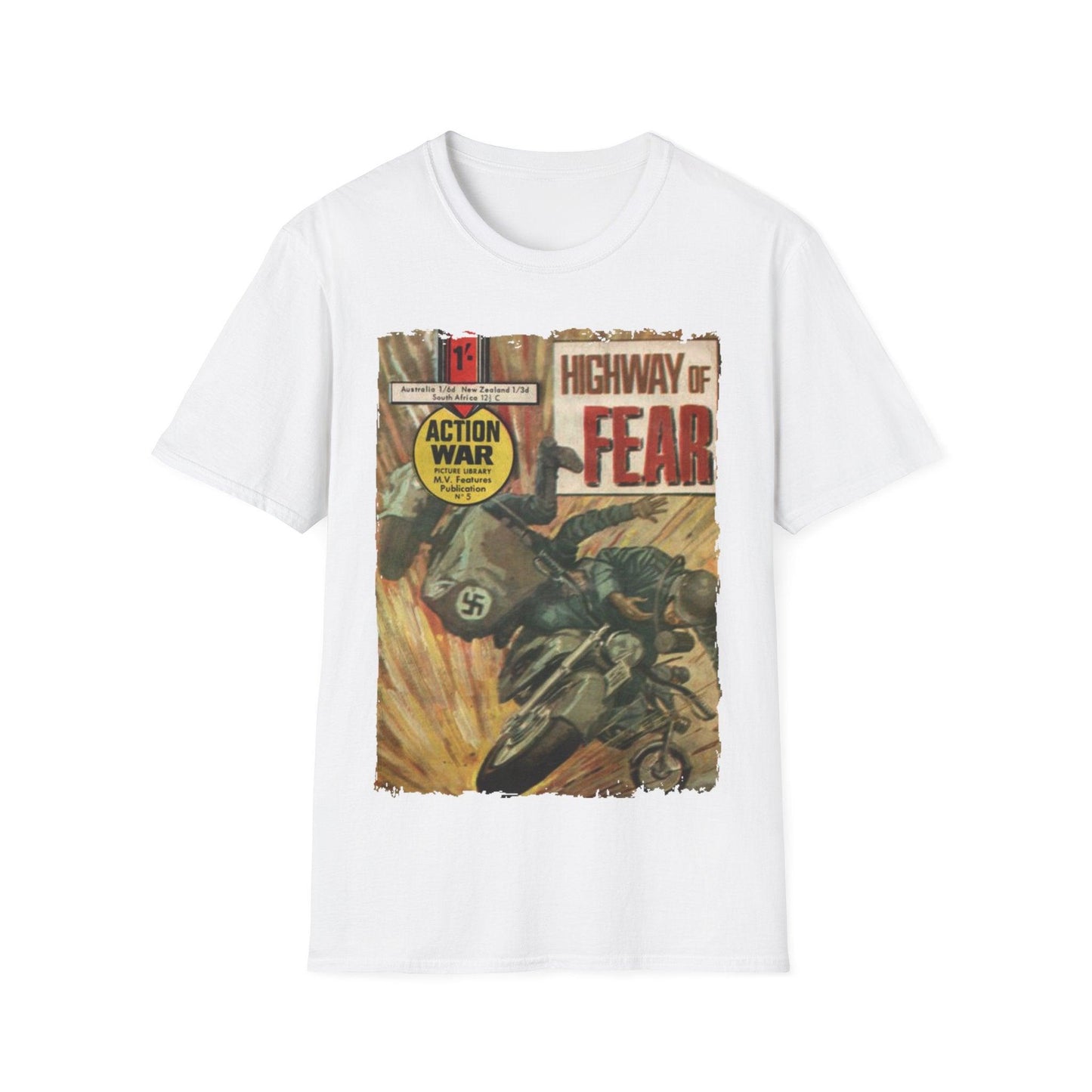 Action War #5 - Unisex Softstyle T-Shirt