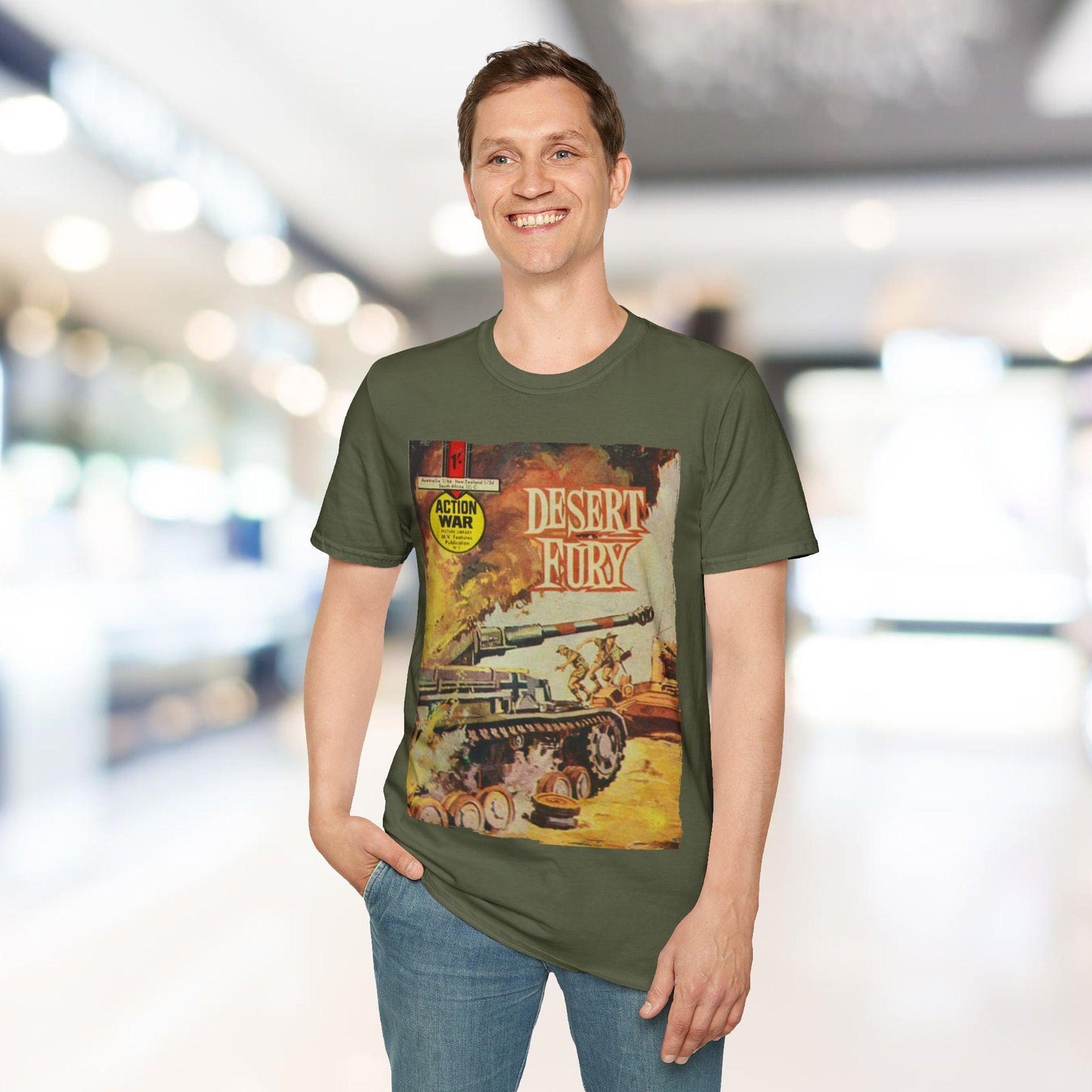 Action War #2 - Unisex Softstyle T-Shirt