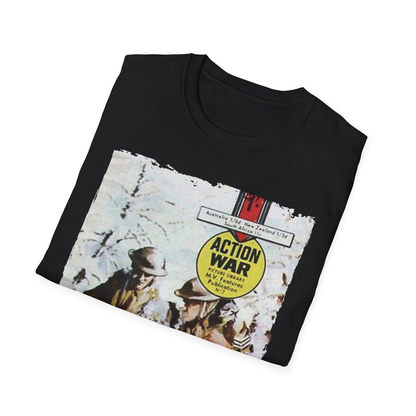 Action War #7 - Unisex Softstyle T-Shirt