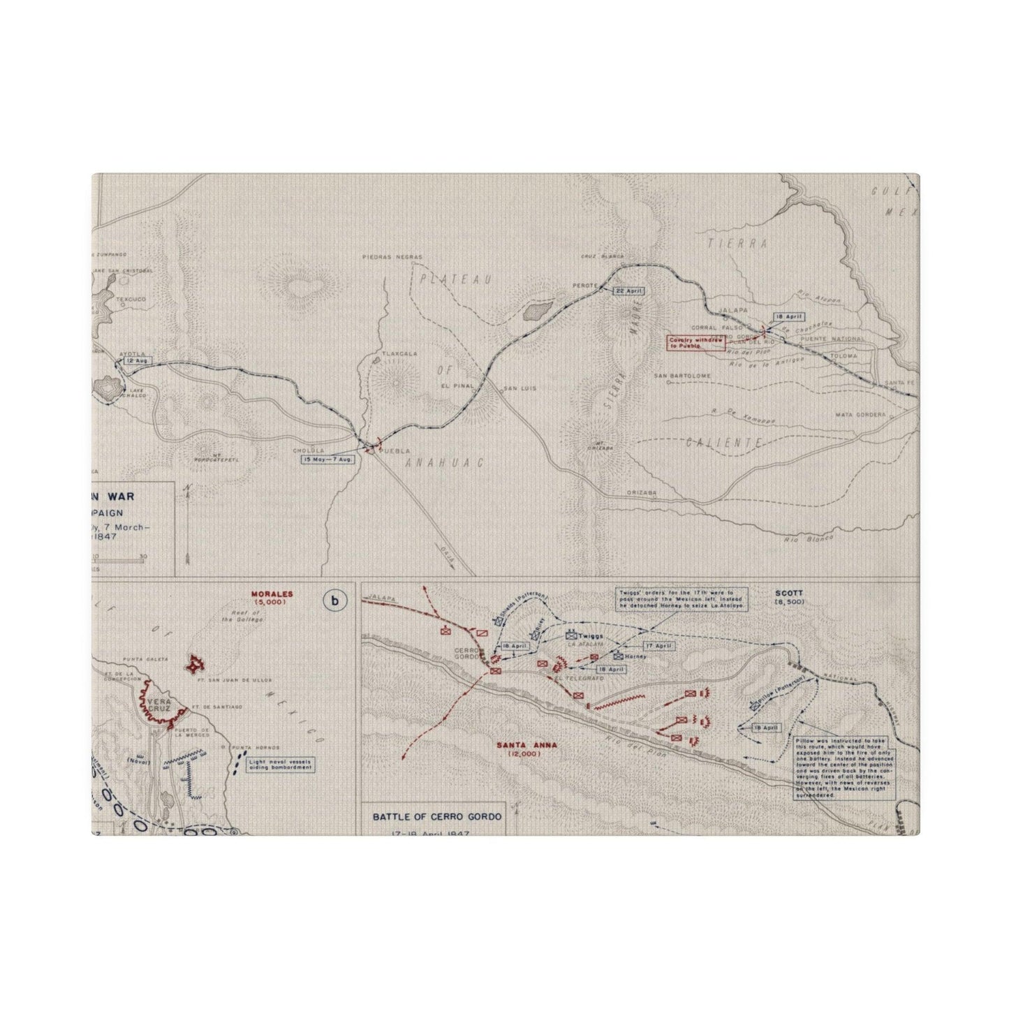 Mexican War, Scott's Campaign, Mar-Sept 1847 - Pacific Sky Games