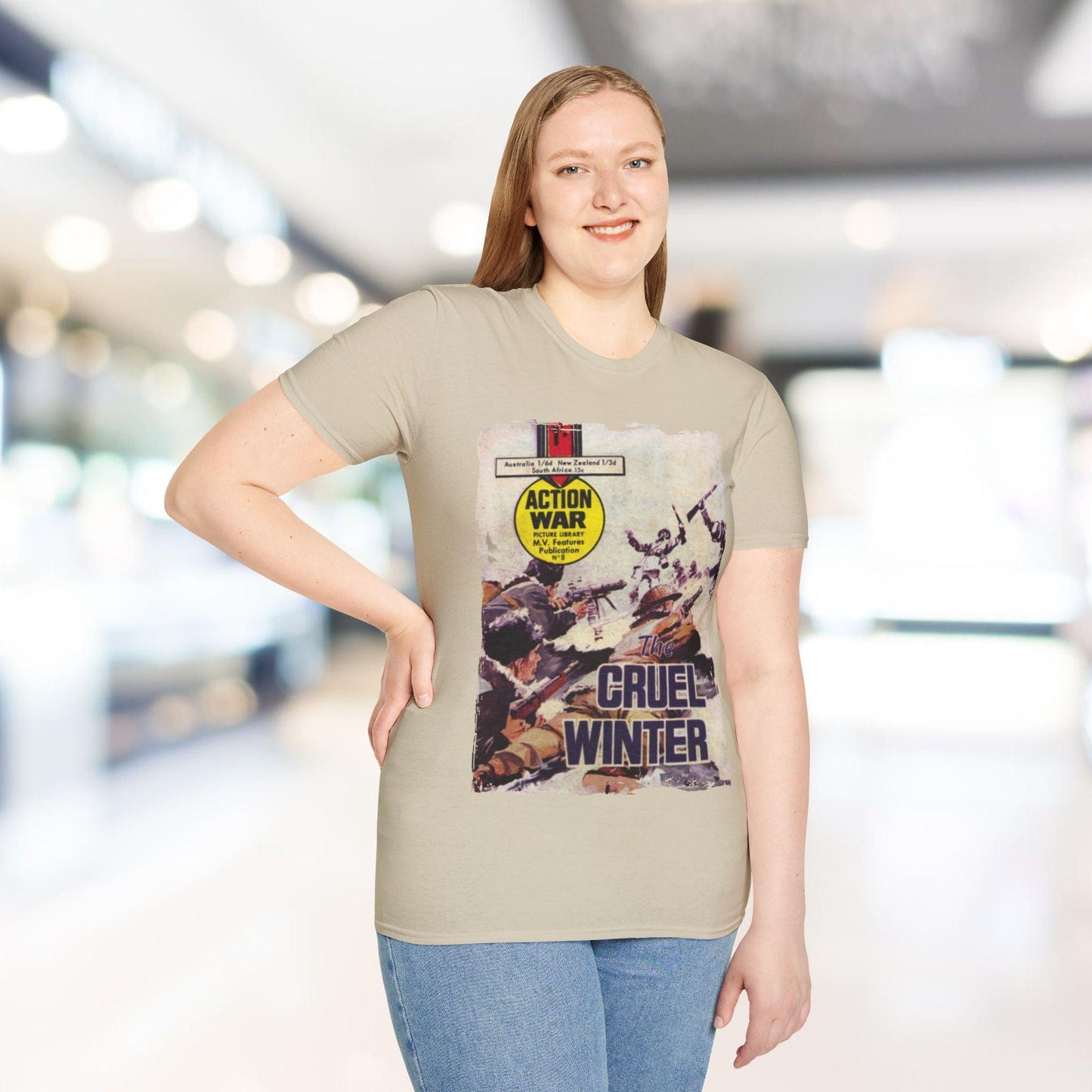 Action War #8 - Unisex Softstyle T-Shirt