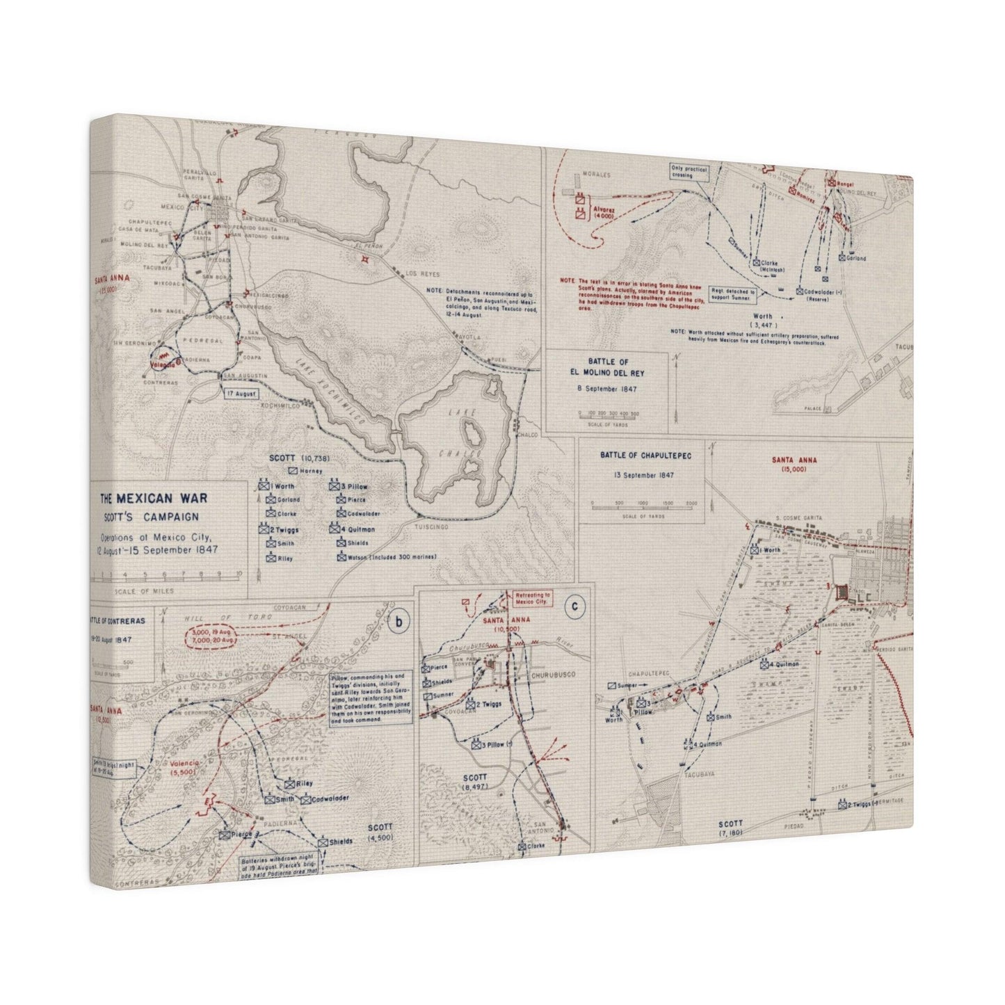 Mexican War, Scott's Campaign, Aug-Sept 1847 - Pacific Sky Games
