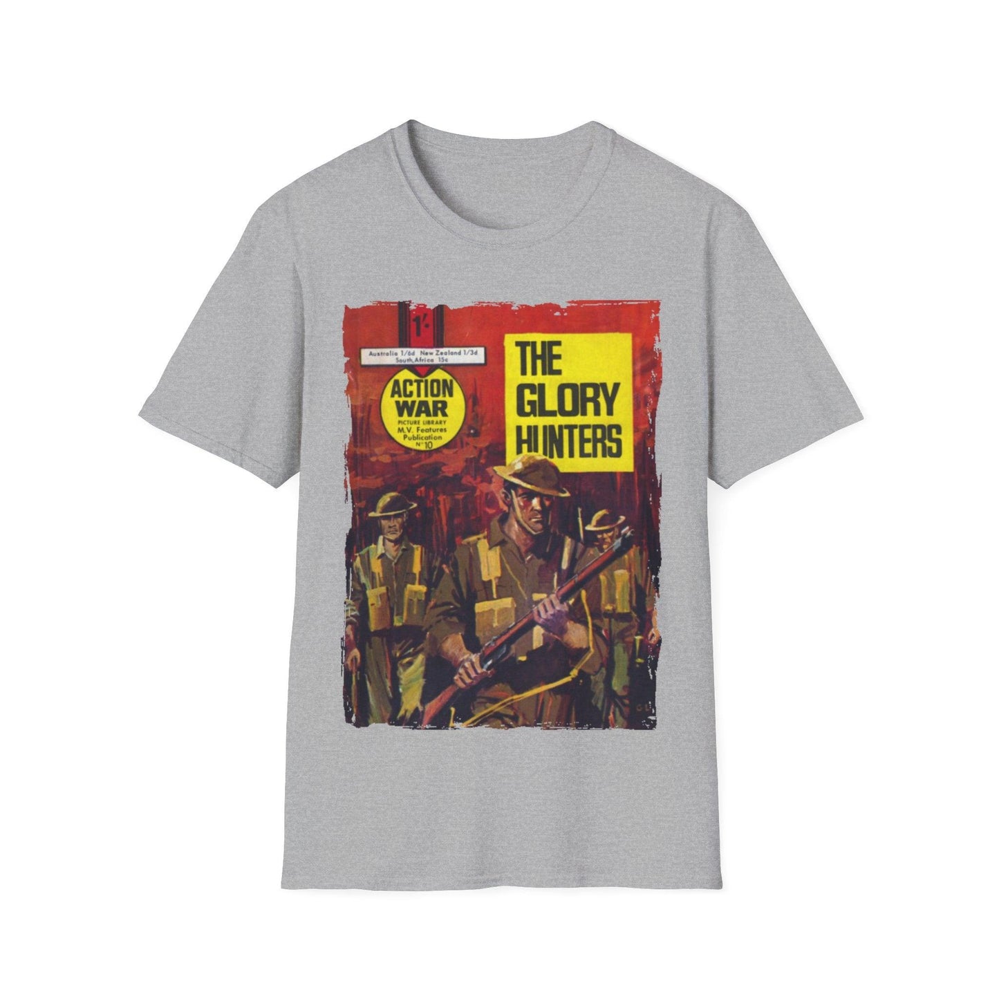 Action War #10 - Unisex Softstyle T-Shirt