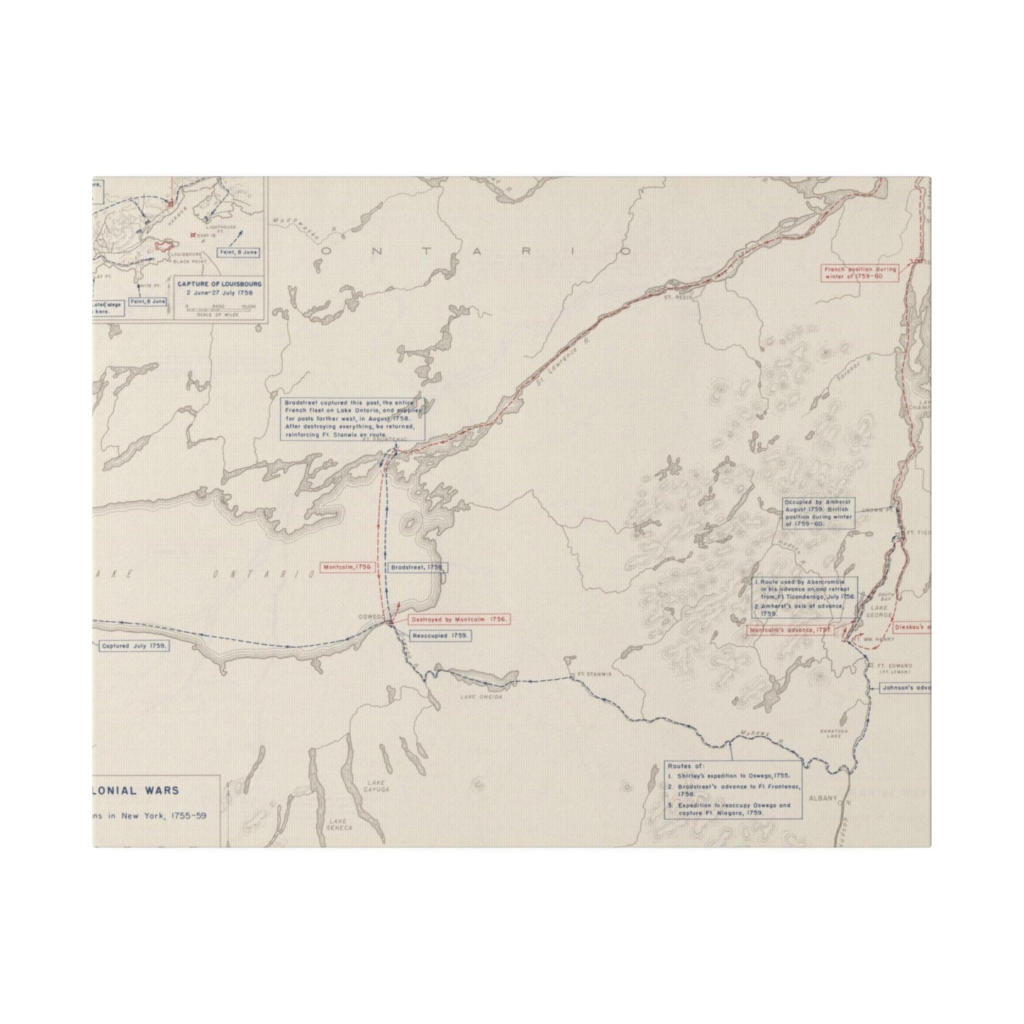 Colonial Wars, Operations In New York 1755-1759 - Pacific Sky Games