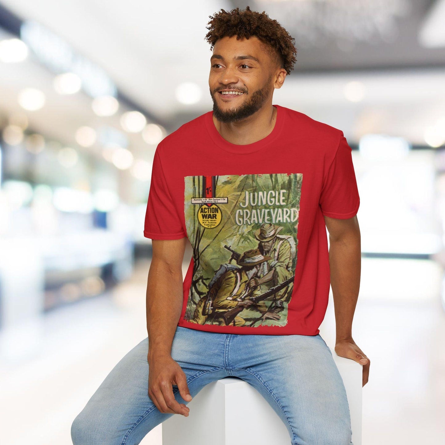Action War #3 - Unisex Softstyle T-Shirt