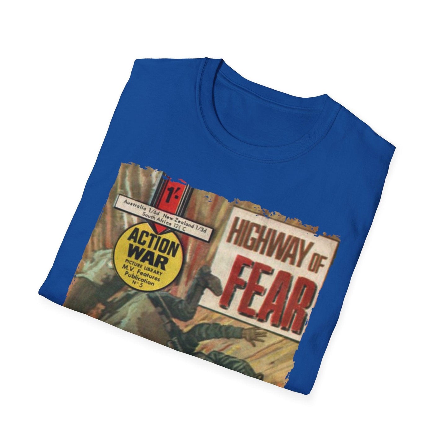 Action War #5 - Unisex Softstyle T-Shirt