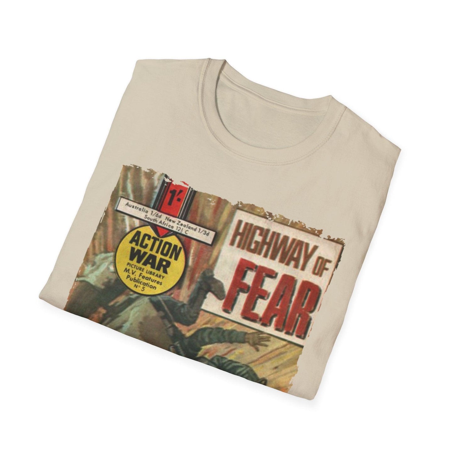 Action War #5 - Unisex Softstyle T-Shirt