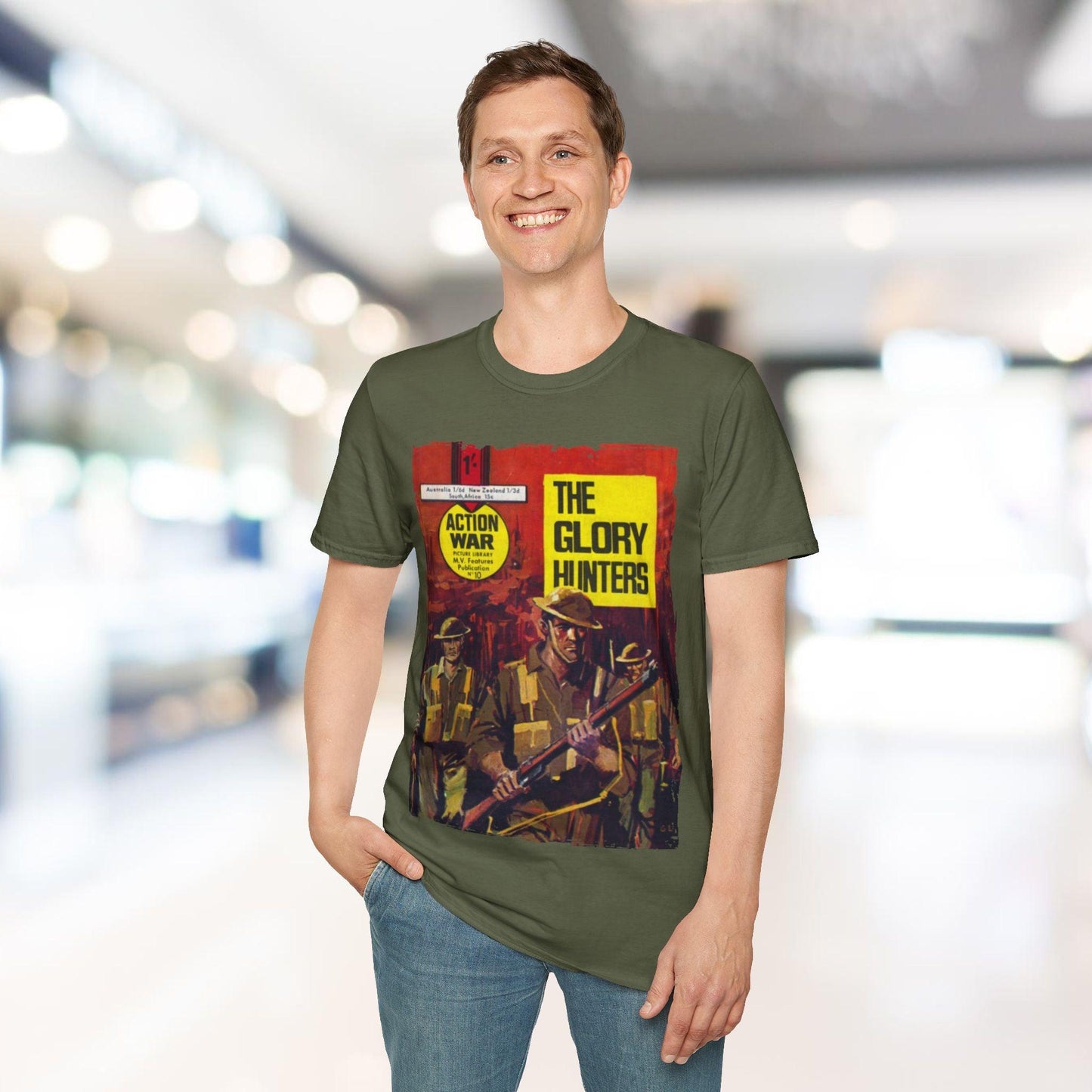 Action War #10 - Unisex Softstyle T-Shirt