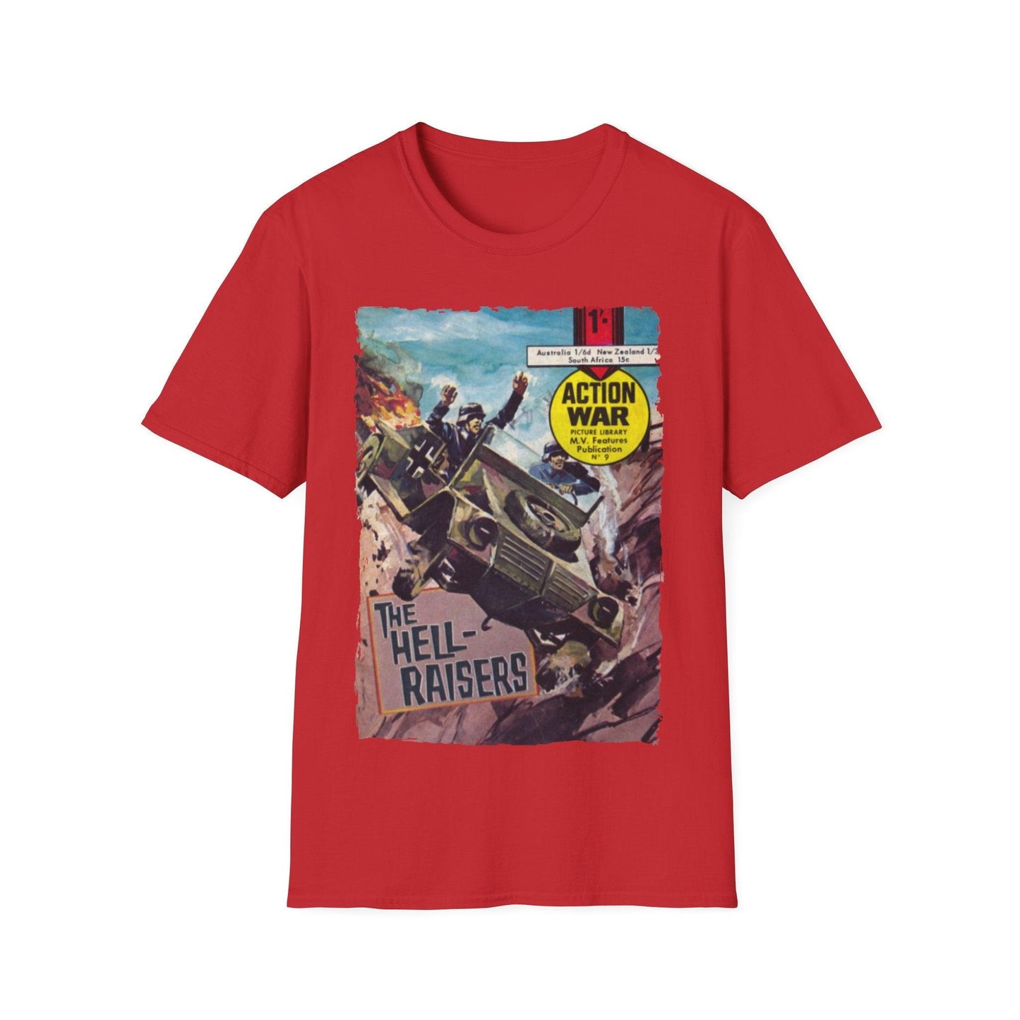 Action War #9 - Unisex Softstyle T-Shirt