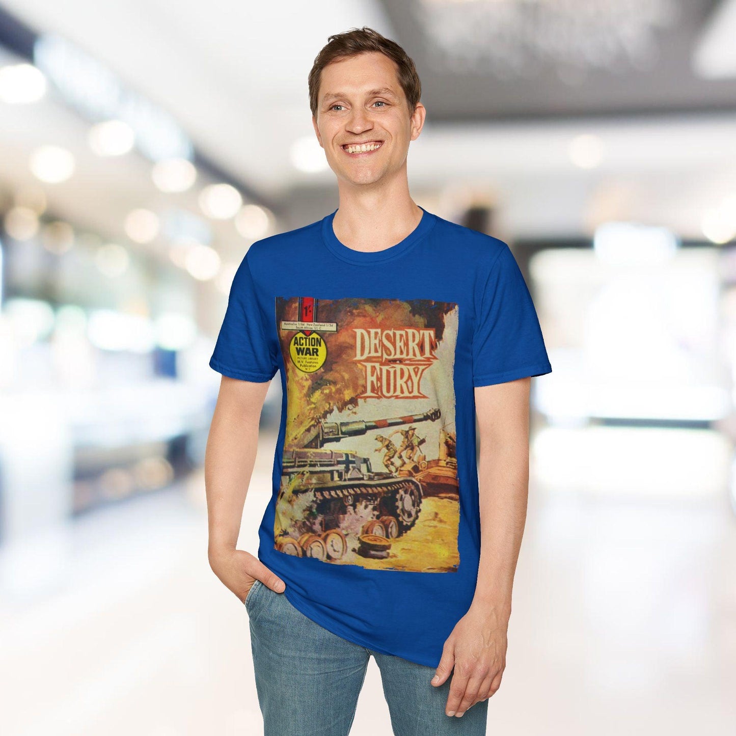 Action War #2 - Unisex Softstyle T-Shirt