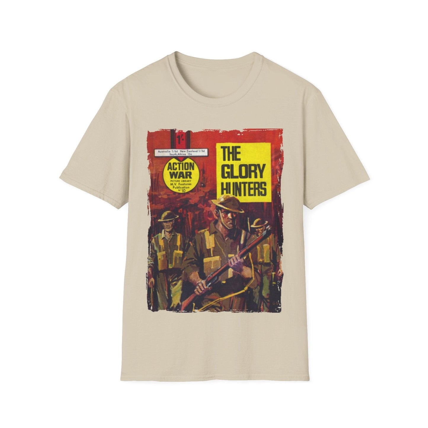 Action War #10 - Unisex Softstyle T-Shirt
