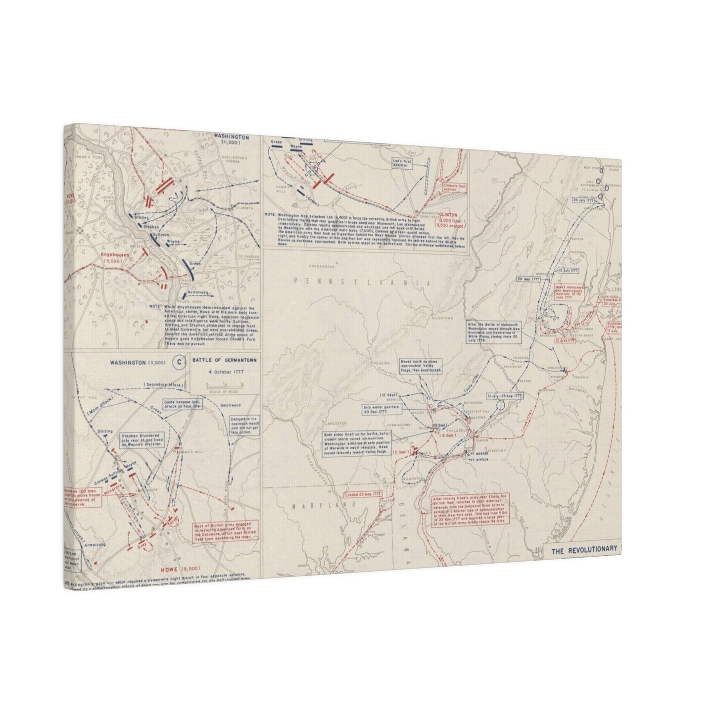 Revolutionary War, Pennsylvania and New Jersey 1777-1778 - Pacific Sky Games