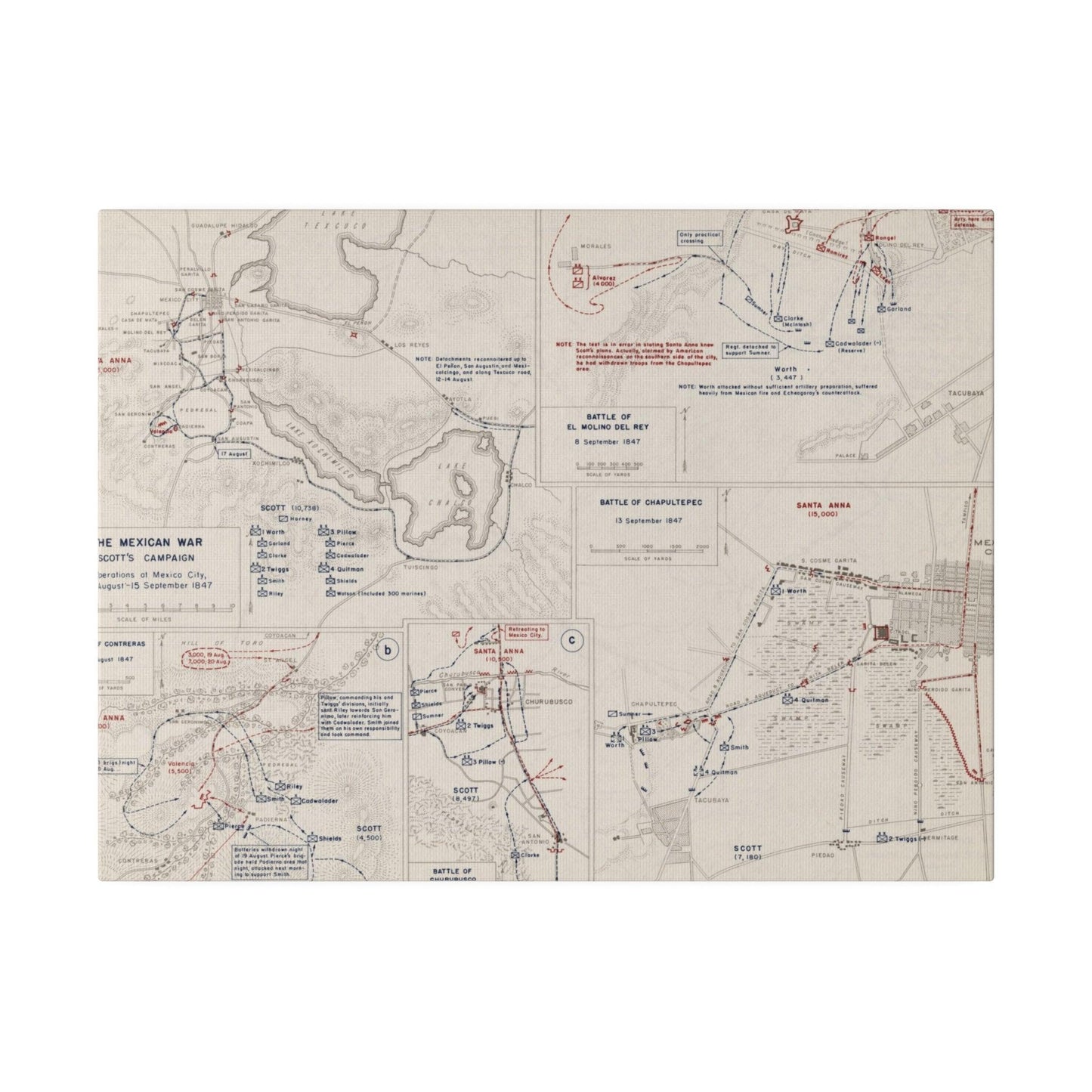 Mexican War, Scott's Campaign, Aug-Sept 1847 - Pacific Sky Games