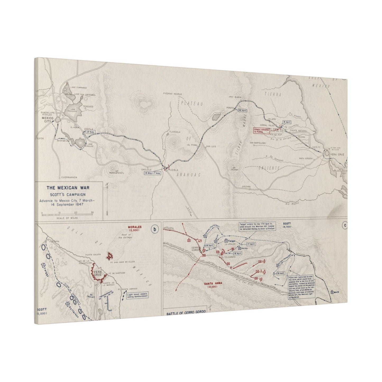 Mexican War, Scott's Campaign, Mar-Sept 1847 - Pacific Sky Games