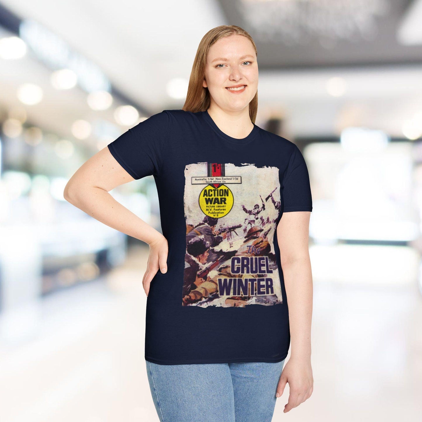 Action War #8 - Unisex Softstyle T-Shirt