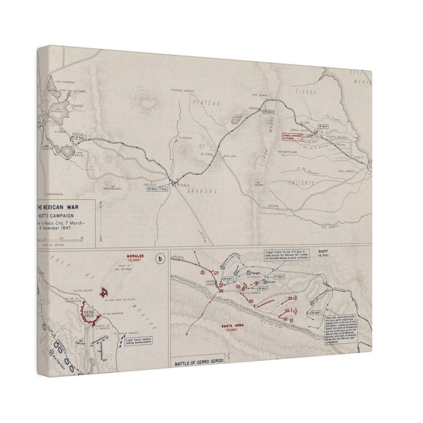Mexican War, Scott's Campaign, Mar-Sept 1847 - Pacific Sky Games