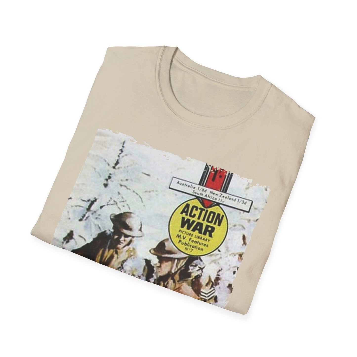 Action War #7 - Unisex Softstyle T-Shirt