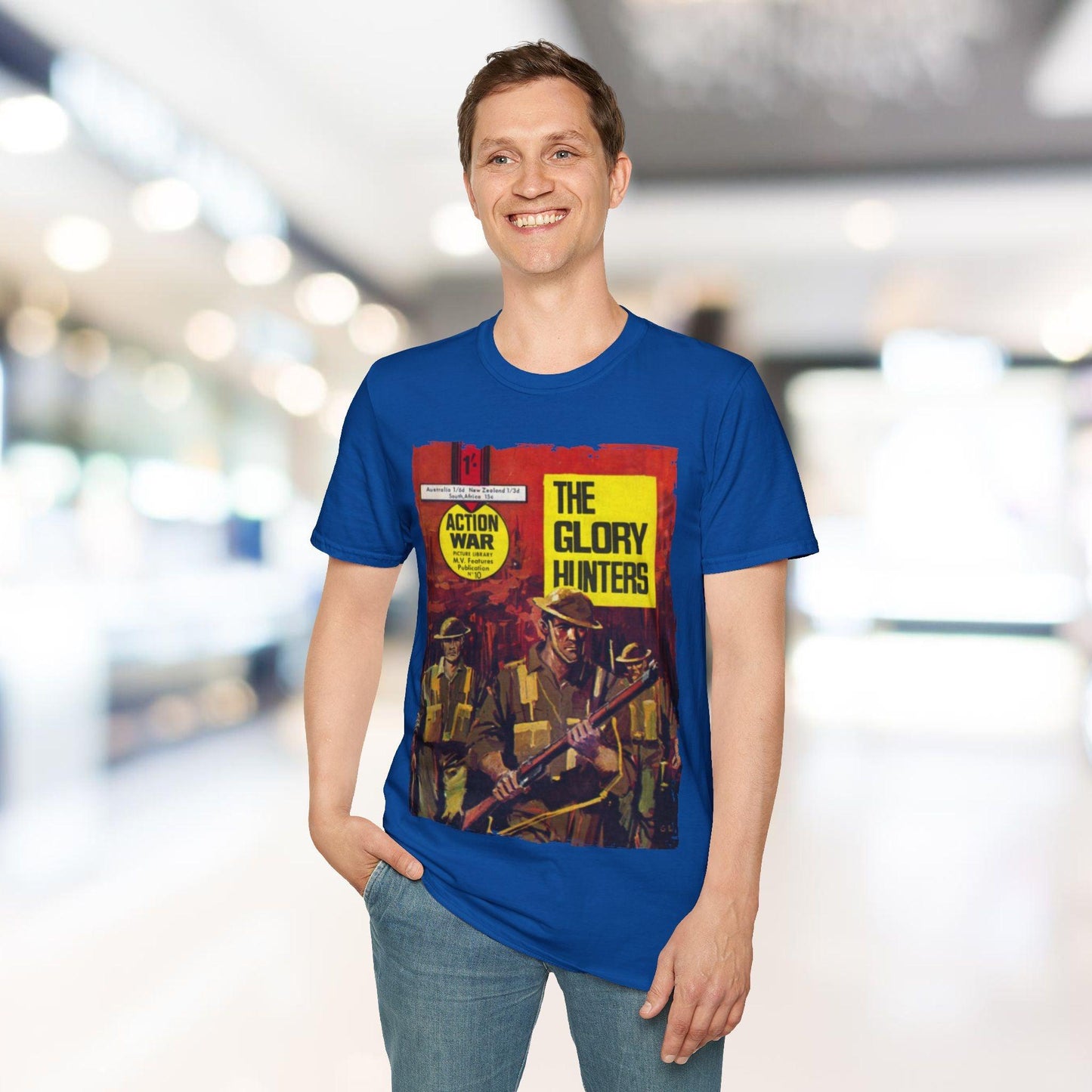 Action War #10 - Unisex Softstyle T-Shirt