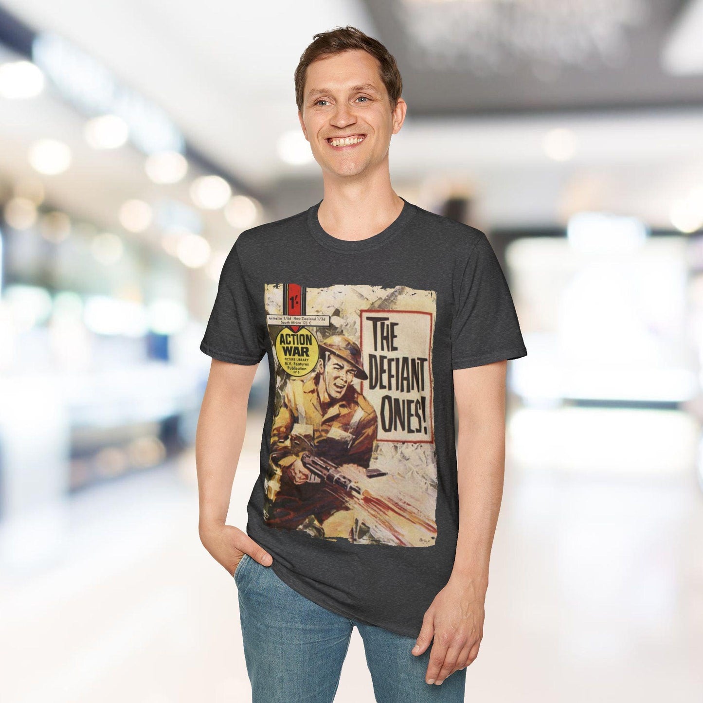 Action War #6 - Unisex Softstyle T-Shirt