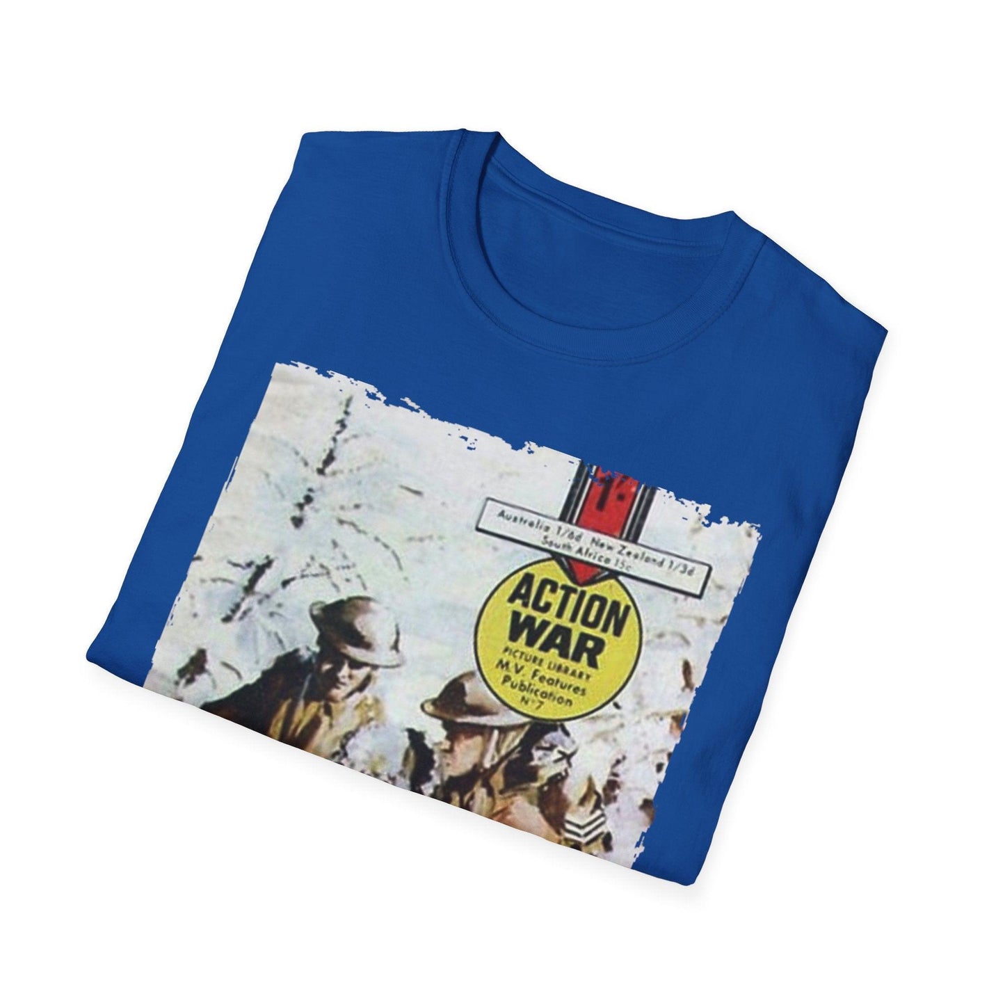 Action War #7 - Unisex Softstyle T-Shirt