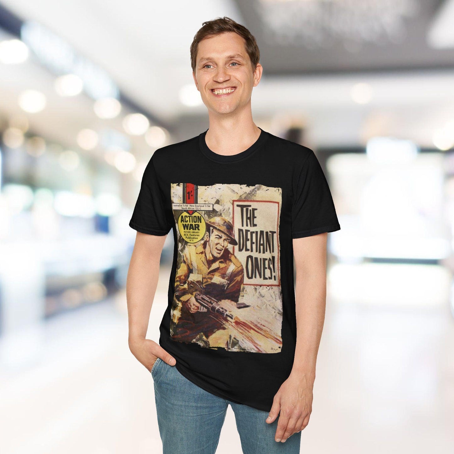 Action War #6 - Unisex Softstyle T-Shirt