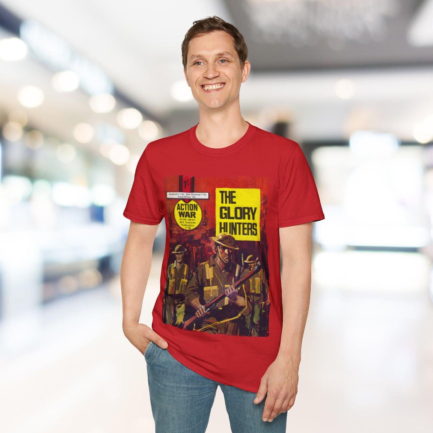 Action War #10 - Unisex Softstyle T-Shirt