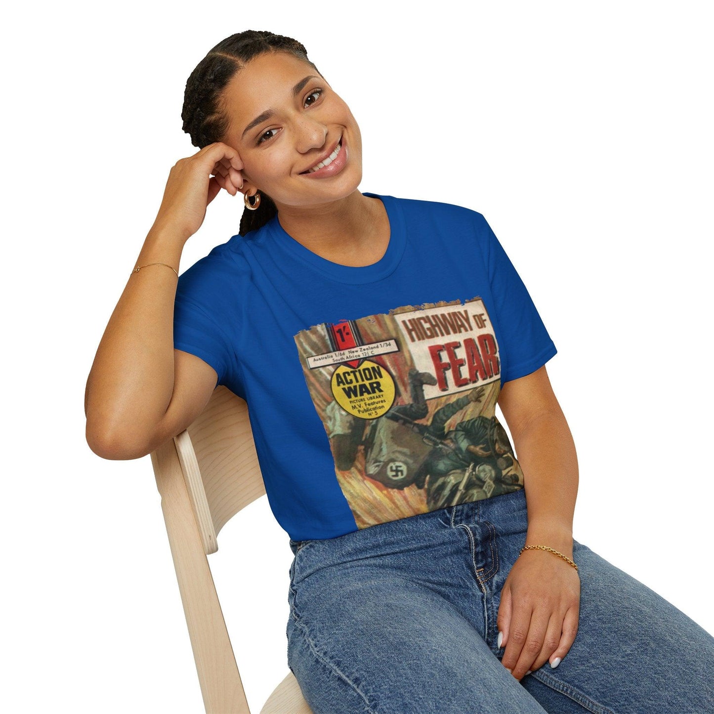 Action War #5 - Unisex Softstyle T-Shirt
