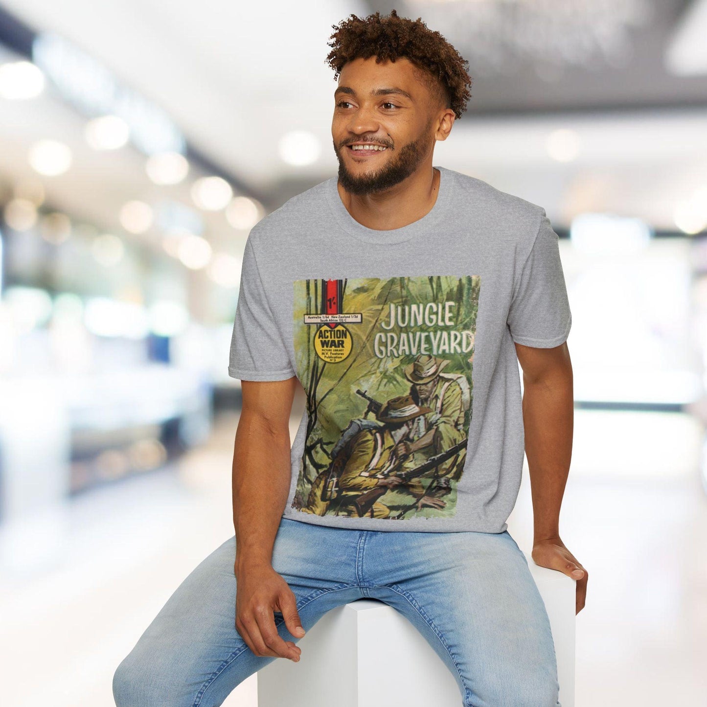 Action War #3 - Unisex Softstyle T-Shirt