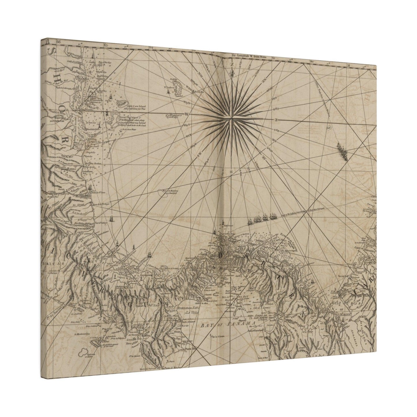Isthmus of Panama from Great River on the Moskito Shore to Cartegena - Pacific Sky Games