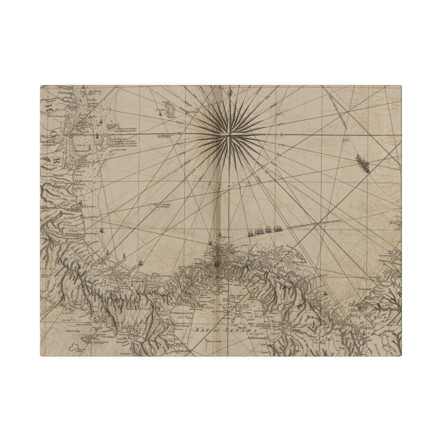 Isthmus of Panama from Great River on the Moskito Shore to Cartegena - Pacific Sky Games