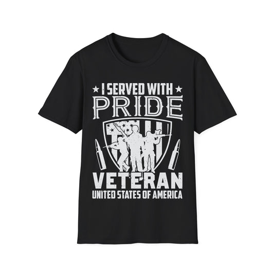 Served With Pride - Unisex Softstyle T-Shirt
