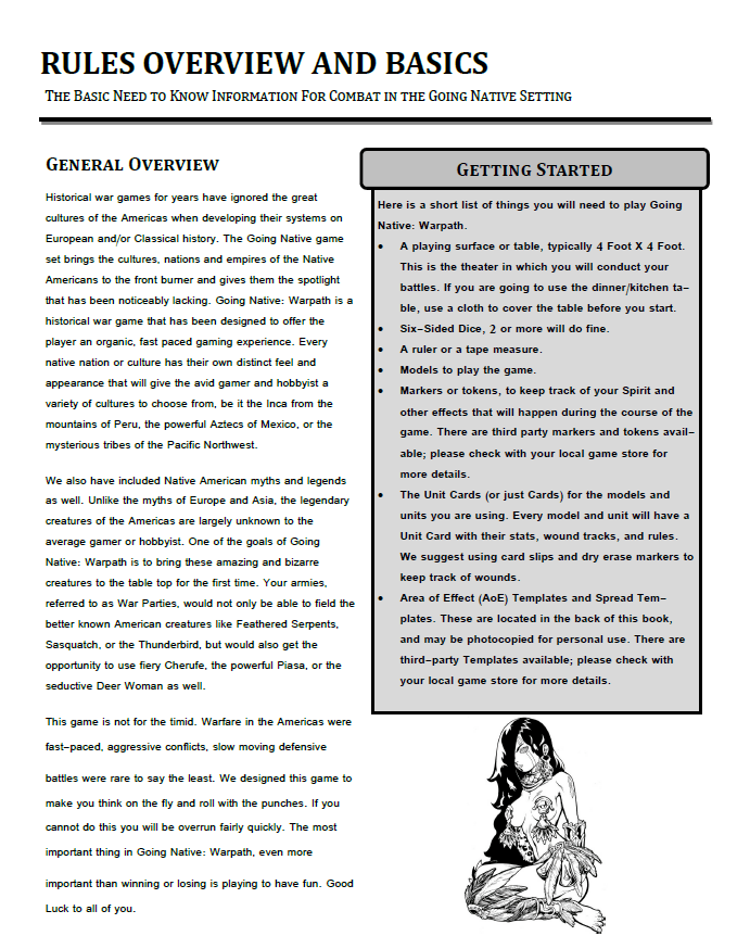 Going Native: Warpath - Miniature Wargame