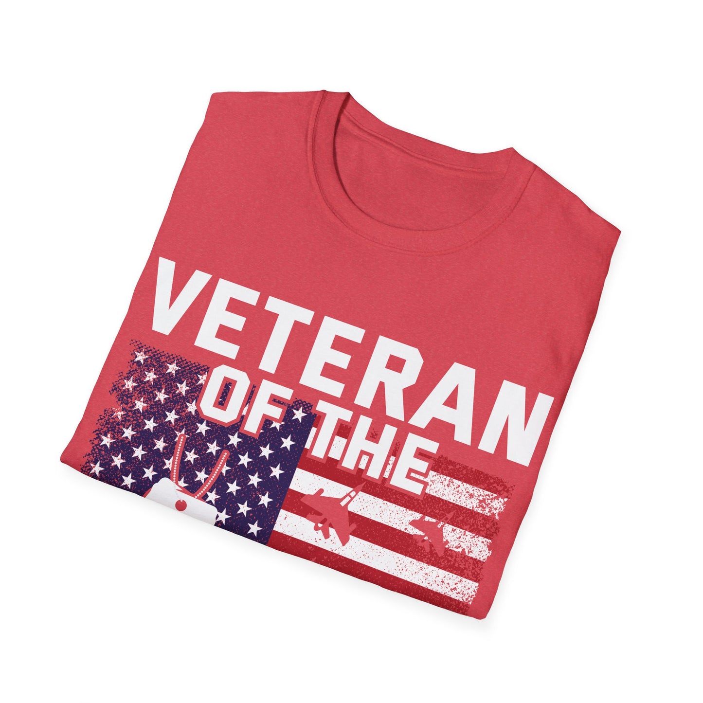 Veteran - Air Force - Unisex Softstyle T-Shirt