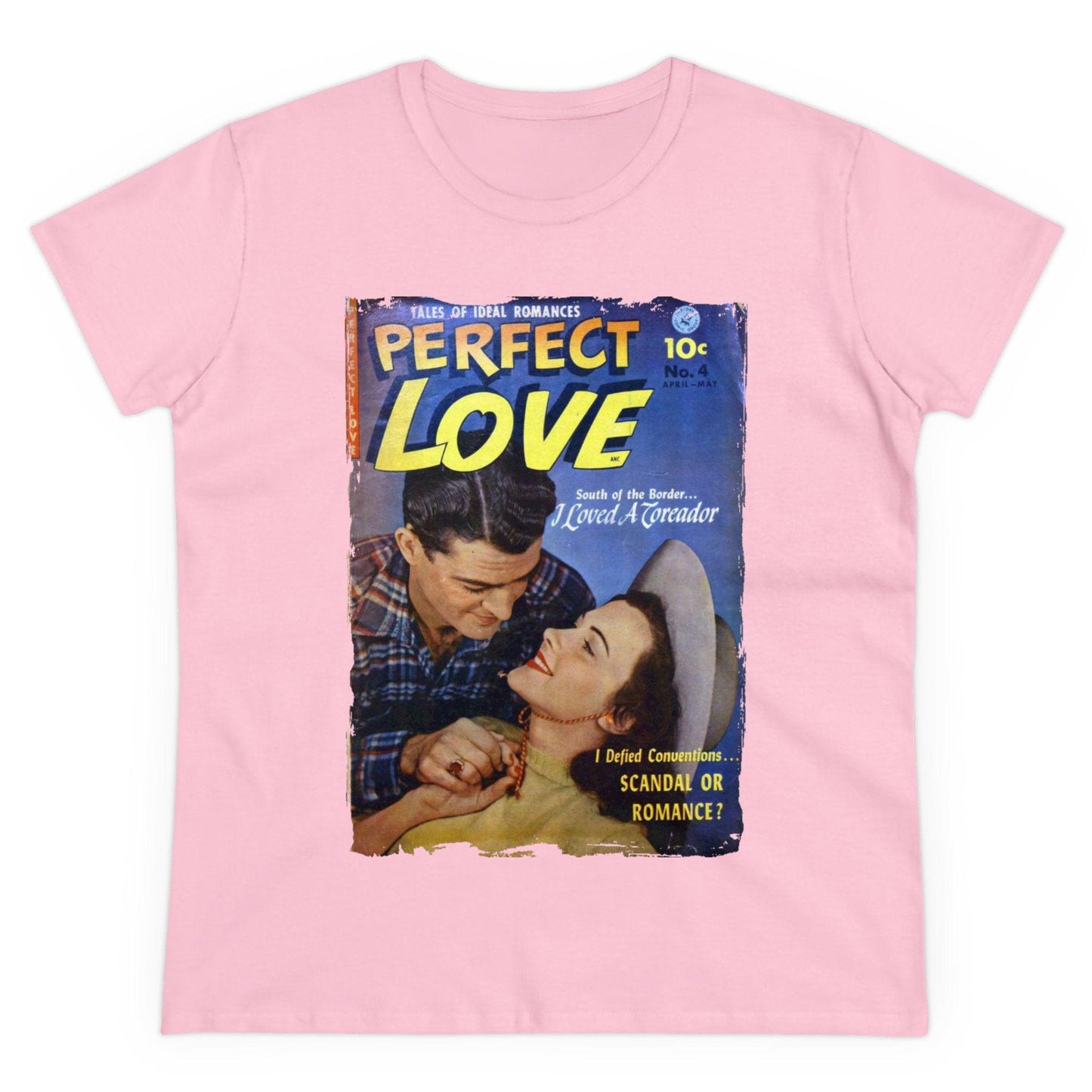 Perfect Love Apr 1952 - Women's Midweight Cotton Tee - Pacific Sky Games