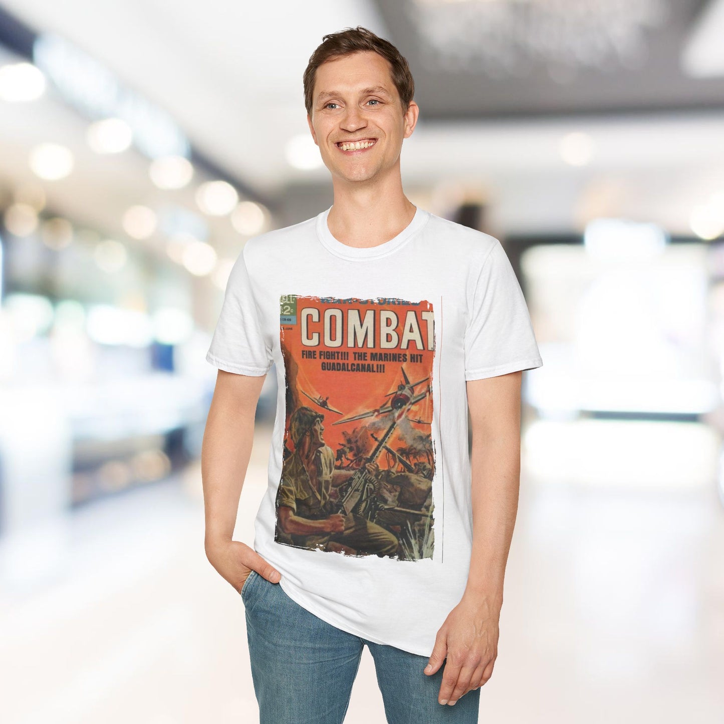 Combat April 1964 - Unisex Softstyle T-Shirt