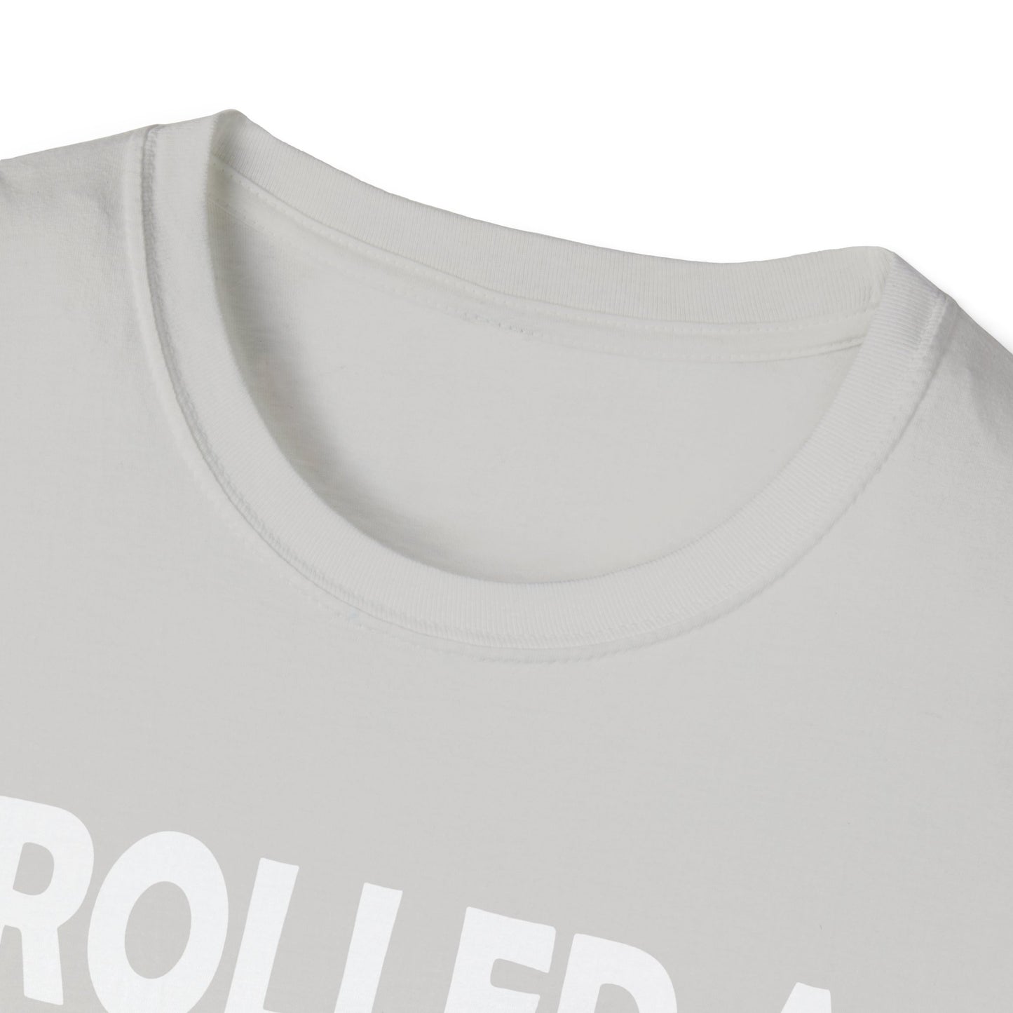 Rolled a 1 for adulting - White - Unisex Softstyle T-Shirt