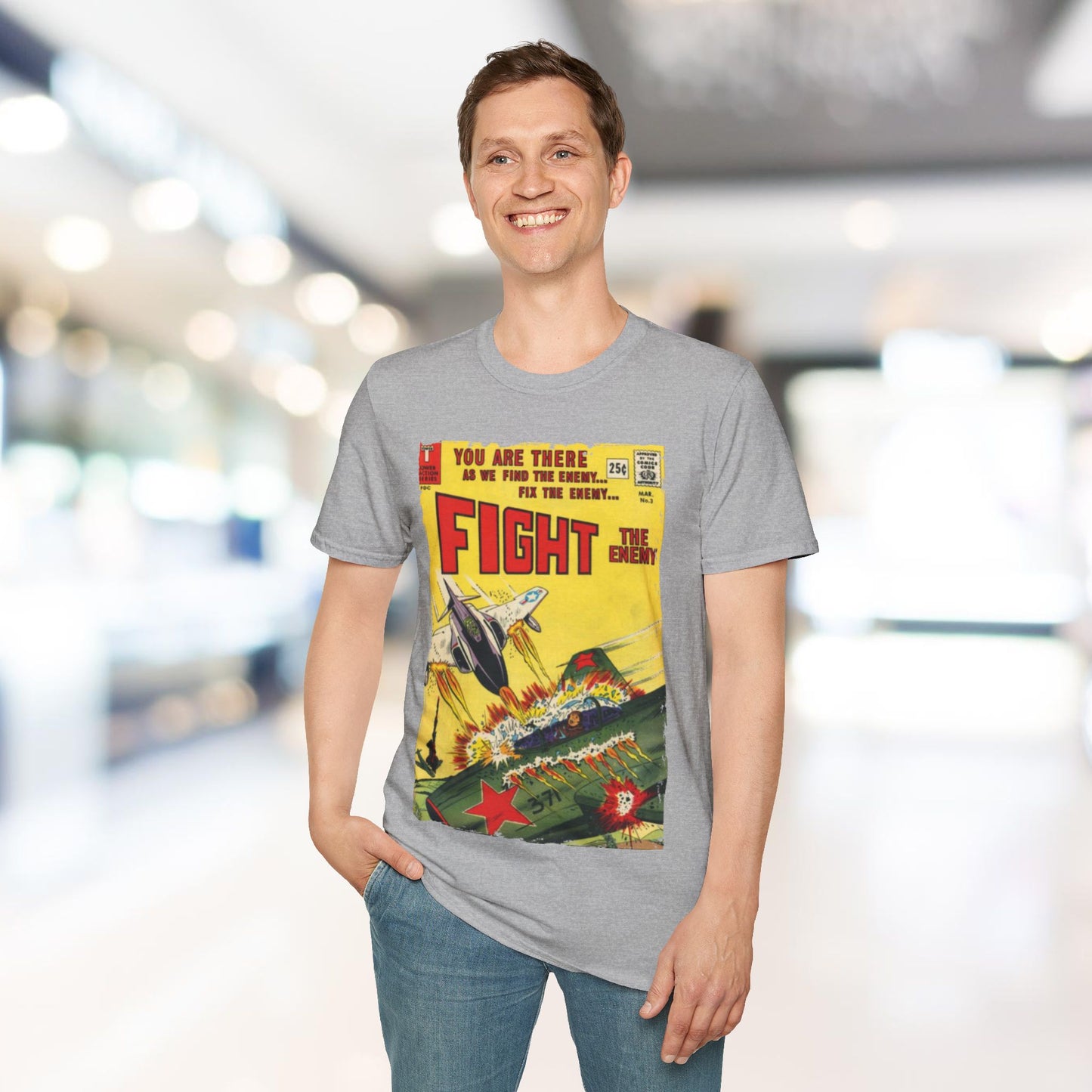 Fight The Enemy No.3 - Unisex Softstyle T-Shirt