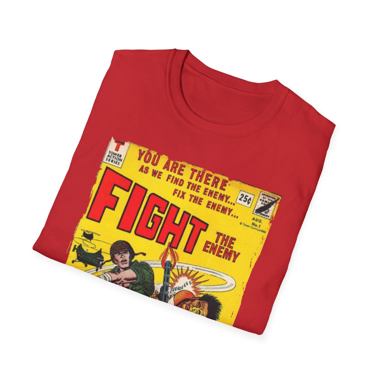 Fight The Enemy No.1 - Unisex Softstyle T-Shirt